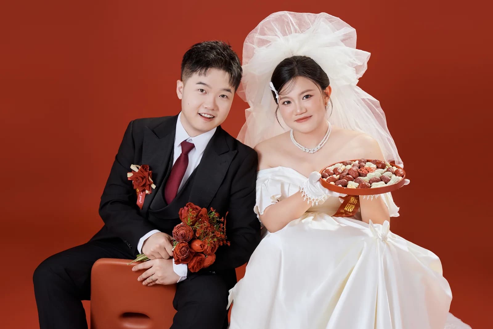王怡多与付雅倩的婚纱照 5